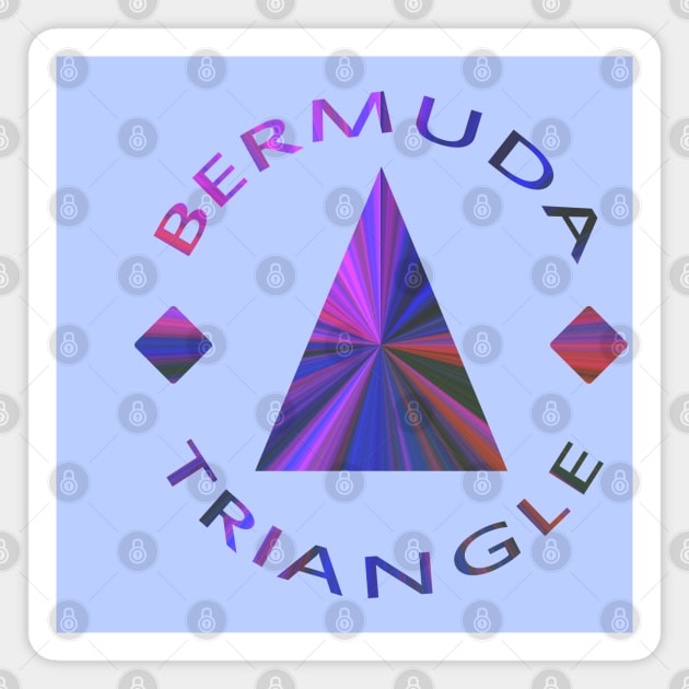 Bermuda Triangle Magnet by Lyvershop